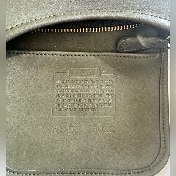 Vintage 90s Coach 9020 Ergo in rare Loden Green. - Picture 3 of 6